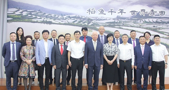 葡萄牙中华总商会会长蔡文显率旅葡侨体会见团考察中国·yl23455永利集团